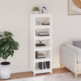 vidaXL Ormarić za knjige bijeli 50x35x154 cm od masivne borovine Cijene