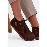 Zazoo Suede Women's Barefoot Loafers with Decorative Detail | shoptok.hr