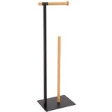 Tendance držač toalet papira samostojeći 69,5X22X16CM metal crna | Eponuda.com