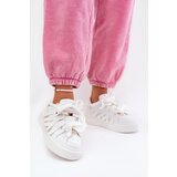 Boto Eco Leather Sneakers On Platform White Penolle | Shoptok.si