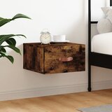 vidaXL Zidni noćni ormarić boja dimljenog hrasta 35x35x20 cm | shoptok.hr
