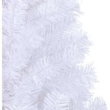 vidaXL Umjetno božićno drvce s stalakom Bijelo 180 cm PVC i čelik | shoptok.hr