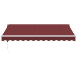 Tenda na automatsko uvlačenje bordo 350x250 cm | shoptok.hr