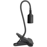 stona lampa sa stezaljkom PLANTY 1xE27/30W/230V crna