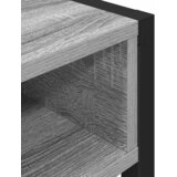  Stol s pohranom Siva Sonoma 100 x 50 x 75 cm Konstruirano drvo | Eponuda.com