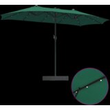  Vrtni suncobran Zelena 385 x 209 x 244 cm tkanina | shoptok.hr