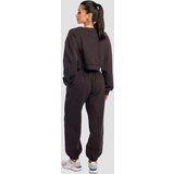 GymBeam ženska cropped dukserica aura tee brown | Eponuda.ba