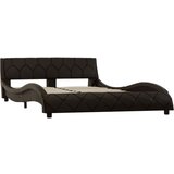 Furnova Posteljni okvir sivo umetno usnje 160x200 cm, (22055211) | Shoptok.si