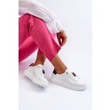 VINCEZA Women's Leather Sneakers with Bear White Mirven | shoptok.hr