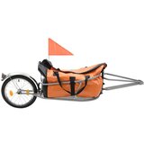 Prikolica Tovorna kolesarska prikolica s torbo oranžna in črna, (21231578) | Shoptok.si