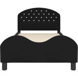  za djecu s uzglavljem Crna 80 x 200 cm Baršun | shoptok.hr