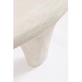 BIZZOTTO Kremno bela iz poliresina klubska mizica 62x102 cm Albin &amp;ndash; Slike