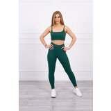 Kesi Striped top set with a green blouse | Shoptok.si