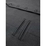Ombre Men's suit vest with classic detailing and lining - graphite | ePonuda.com