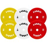  Tpp02 crveni pe olimpijski tehnički ploč 2 x 2,5 kg hms | shoptok.hr