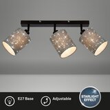 BRILONER 2078-034 - Spot svetiljka SPOTLIGHT 3xE27/25W/230V siva/crna | Eponuda.com