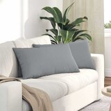  Jastučići za sofu 2 pcs Svijetlo siva 80 x 40 cm tkanina | Eponuda.com