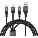 Dudao KABEL L3E 3 V 1 60W ZA MICROUSB USB-C ZA LIGHTNING PHONES TABLICE, (5000310953) | Shoptok.si