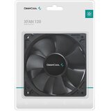 DeepCool ventilator za ohišje xfan 120mm, črn | Shoptok.si