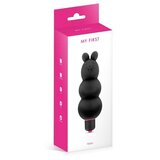 Meda vibrator silikonski | My First Teddy Black