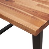  Blagovaonski stol sa živim rubom 110x70x75 cm od drva bagrema | shoptok.hr