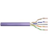 Digitus Installation cable cat.6, U /UTP, B2ca, AWG23 /1, LSOH, 500m, purple, reel | shoptok.hr