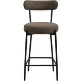 House Nordic Rjav oblazinjen barski stol (višina sedeža 65 cm) Badalona – | Shoptok.si