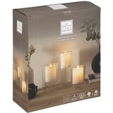 Atmosphera LED SVIJEĆA SET 3/1 STAKLO | shoptok.hr