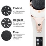 Rio Go Smooth Vacuum Action električna rašpa za stopala 1 kom | shoptok.hr