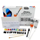 PEBEO Akrilne boje Pebeo Studio acrylics Box sa dodacima - 23 dijela (Paket s)