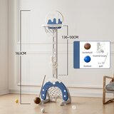 Premium Stil Dečiji multifunkcionalni koš Kolačić – Plavi ( 11765 ) Cene