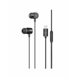 Swissten iPEAX slušalice + mikrofon, žičane, In-ear, LIGHTNING, 1,2m, multi kontr, crne | shoptok.hr