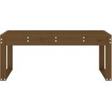  Vrtna klupa boja meda 110 x 38 x 45 cm od masivne borovine | shoptok.hr