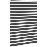 vidaXL idaXL Zebra senčilo črna 155x200 cm tkanina širina 150,9 cm poliester | Shoptok.si