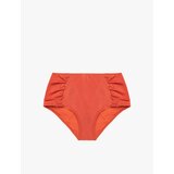 Koton Women's Red Pleated Bikini Bottom | Shoptok.si