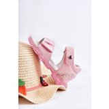 Gemre PE1 Comfortable Children's Sandals With Decoration Pink Cayo | Shoptok.si