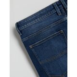 Reserved - Slim traperice isprana izgleda - mornarsko plava | shoptok.hr