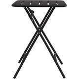 Bistro Stol Antracit 55 x 55 x 72,5 cm Čelik s prahom | shoptok.hr