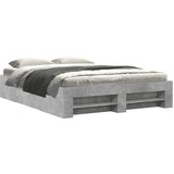 Maison Chic Posteljni okvir - Dvoposteljna postelja - Zakonska postelja brez vzmetnice 160x200 cm inženirski les-J3206, (21773382) | Shoptok.si