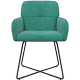  Trpezarijske stolice 2 pcs Baršun Tirkizna 59 x 56,5 x 86 cm | shoptok.hr