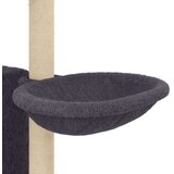  Mačje drevo s praskalniki iz sisala temno sivo 131 cm, (20989787) | Shoptok.si
