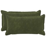  Jastuk s jastukom HOUTEN 2 kom. Zelena Mikrofibra Flis - Zelena 40 x 70 cm 2 | shoptok.hr