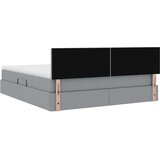  Krevet s madracem i skladištem Svijetlo siva 160 x 200 cm | shoptok.hr
