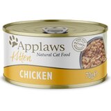 Applaws Ekonomično pakiranje u juhi 24 x 70 g - Kitten piletina Cijene