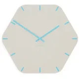 Zidni sat Luxhora Pura Hex White 10 boja kazaljki