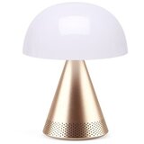 Lexon MINA L AUDIO prijenosna lampa s Bluetooth zvučnikom - Zlatna Cijene