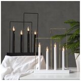 Eglo 410985 - Božićni svećnjak GLOSSY FRAME 4xE10/3W/230V bela | Eponuda.com