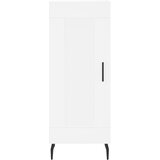  Visoka komoda bijeli 34,5x34x180 cm od konstruiranog drva | shoptok.hr
