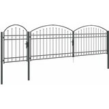  Vrata Ograde za Vrt s Arhivnim Vrh Assen Siva 500 x 100 cm | shoptok.hr