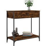  Konzolni stol boja hrasta 75 x 34 5 x 75 cm konstruirano drvo | shoptok.hr